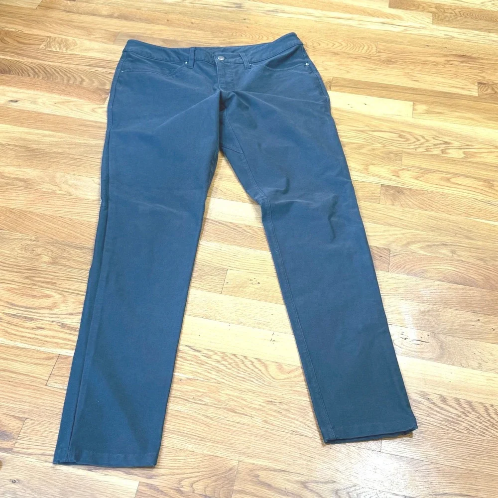 Lululemon ABC Pant Slim Black 5-Pocket Performance Trousers Mens